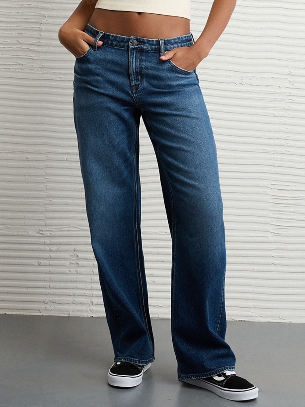 AE Curvy High-Waisted Stovepipe Jean - Size 6L